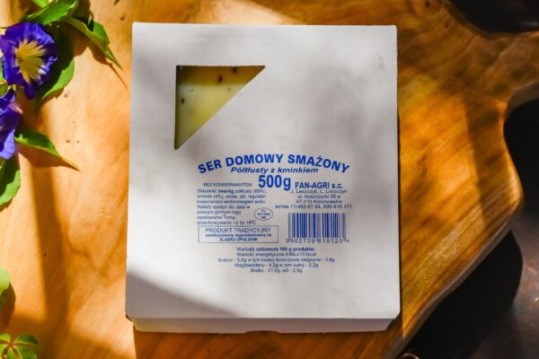 Ser smażony półtłusty z kminkiem w kartoniku 500g