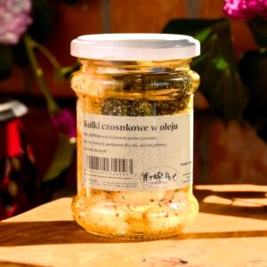 Kulki czosnkowe w oleju 150g