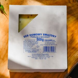 Ser smażony półtłusty z kminkiem w kartoniku 500g